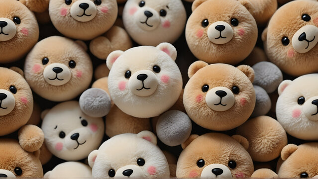 Retrato ositos de peluche a granel