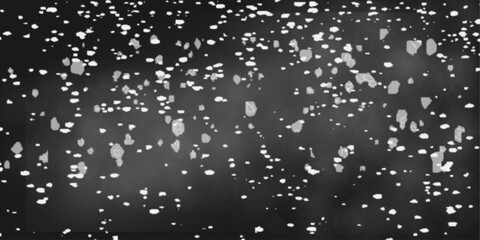 Snow blizzard, vector snow background. Realistic vector falling snow fall overlay. png shining snowflakes background.