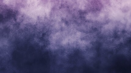 Hand painted watercolor background is featuring abstract washes of purple and violet colors creating a dramatic and moody atmosphere