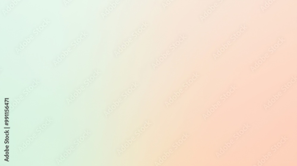 Poster simple modern smooth elegant abstract gradient background featuring a blend of green and orange colo