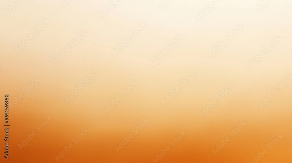 Poster orange and white gradient creating a warm and inviting abstract background, perfect for any project 