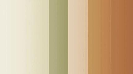 Fototapeta premium Smooth color gradient background going from light beige to dark brown, with shades of green and orange, ideal for website banner or social media post