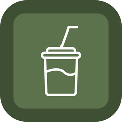 Soft Drink Vector Icon Design