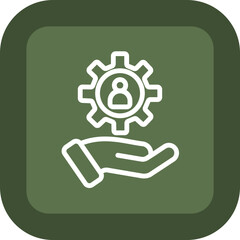 Human Resources Vector Icon Design