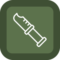 Knife Vector Icon Design