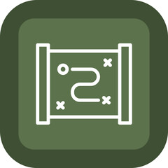 Map Vector Icon Design
