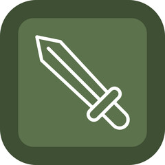 Sword Vector Icon Design