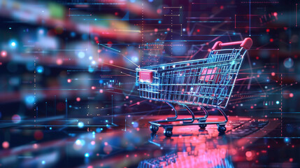 A company using AI-driven analytics to predict customer needs, improve inventory management, and enhance the overall e-commerce experience.