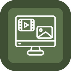 Content Vector Icon Design