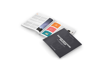 Square Brochure Mockup 01