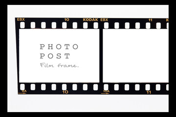 Bangkok, Thailand - December 5, 2023 film collections frame.Film frame.