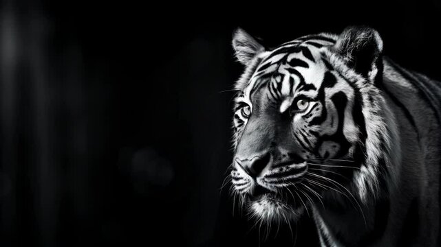 portrait of a tiger