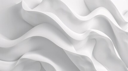 Obraz premium Abstract white curve background