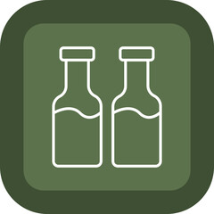 Bottles Vector Icon Design