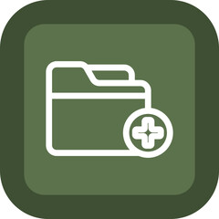 New Folder Vector Icon Design