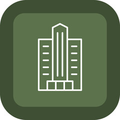 Skyscraper Vector Icon Design