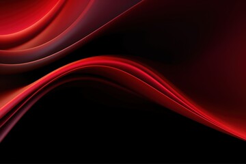 abstract red wave background