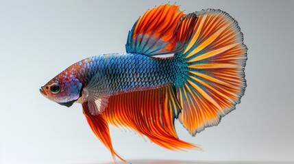 Fototapeta premium Betta Siamese Fighting Fish.