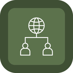 Networking Vector Icon Design