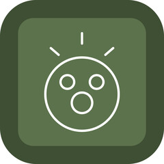 Awe Vector Icon Design