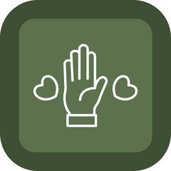 Hand Vector Icon Design