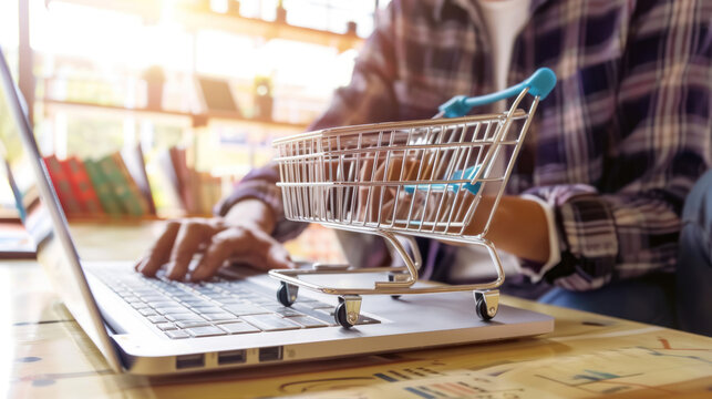 A developer creating a custom e-commerce website, focusing on building a secure, scalable, and responsive platform with seamless payment integration.