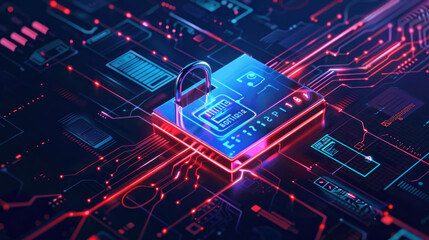 A digital bank advertising its robust security measures, including end-to-end encryption and advanced fraud prevention technologies.