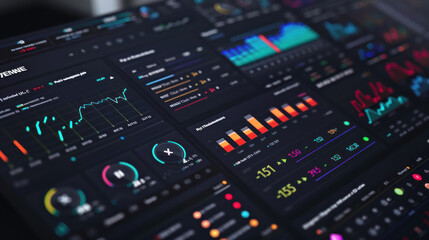A digital dashboard showing healthcare investments, tracking the financial growth of medical devices, biotech, and healthcare infrastructure.