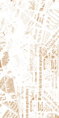Vector brown newspaper paper texture Old parchment newspaper paper.