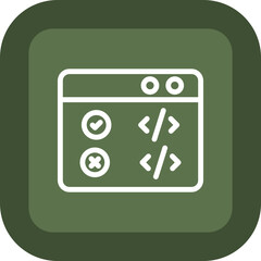 Correction Icon Design