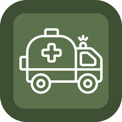 Ambulance Icon Design