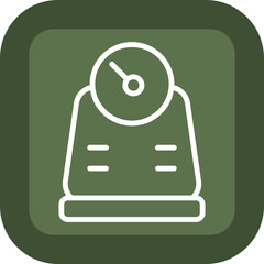 Weight Scale Icon Design