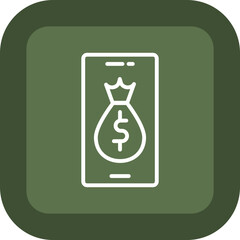 Online Donation Icon Design