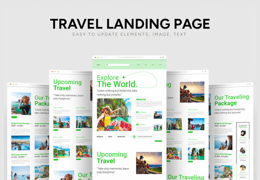 Travel Landing Page