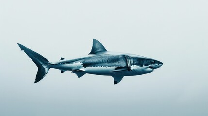 Fototapeta premium Great White Shark Underwater