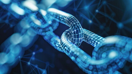 A digital platform showing real-time blockchain transactions in banking, offering customers secure and seamless financial management.