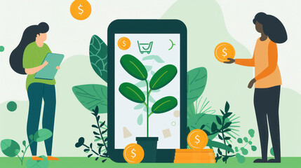 A digital platform tracking investments for nonprofit organizations, showing returns from ethical funds and social impact projects.