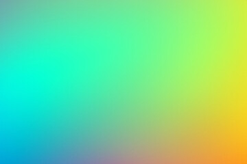 Abstract gradient background with blue, green, and yellow colors.