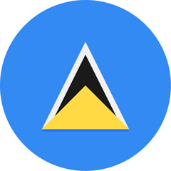 St LuciaFlag Icon
