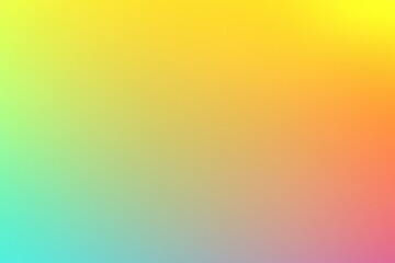 A smooth gradient background with vibrant colors ranging from blue to yellow to pink.