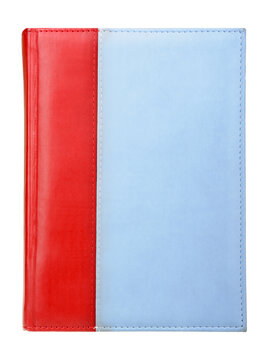 Diary or book on white backgorund