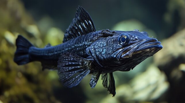 The black scabbardfish is an Atlantic Ocean fish known for its unique appearance and habitat in deeper waters