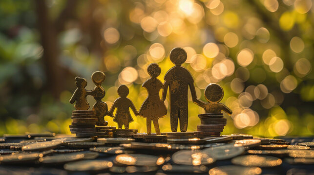 A family legacy strategy, with wealth being distributed across generations, ensuring long-term financial stability and growth.