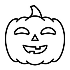 Halloween Pumpkin Icon, Creepy, Thanksgiving