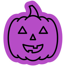 Halloween Pumpkin Icon, Creepy, Thanksgiving