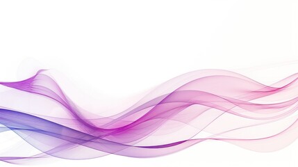 Abstract Purple and Blue Waves