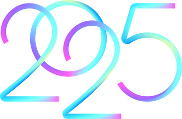 iridescent 2025 new year