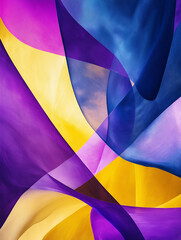 Obraz premium The background of Big punchy abstract shapes