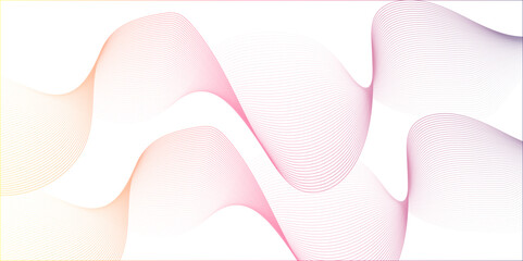 Abstract wave blend lines on transparent background. Design for banner, wallpaper, background and many more. Undulate Grey Wave Swirl, frequency sound wave, twisted curve lines with blend effect.	
