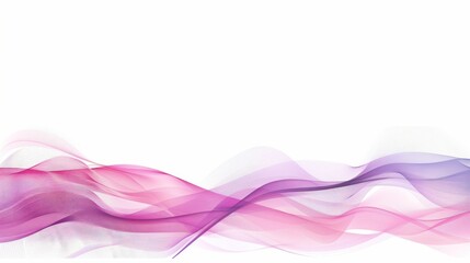 Abstract Purple and Pink Waves